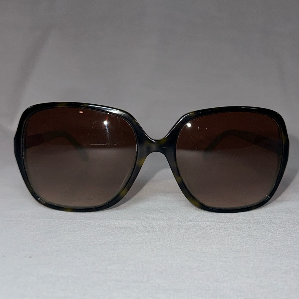 Tiffany and Co Havana Oversized Sqaure Tortoiseshell Sunglasses Tiffany Blue - Picture 3 of 16
